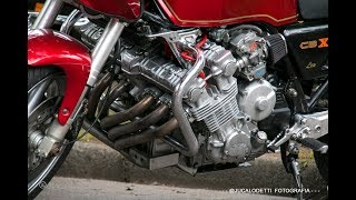 Honda CBX 1000  Incredible Engine Sound [upl. by Aseretairam174]