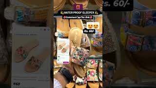 😍😍Best slippers on meeshoytshort shorts shopping [upl. by Aicilana]