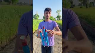 3 pipe spring ਪੋਟਾਸ਼ ਗਨ how to make 3 Pipe spring ਪੋਟਾਸ਼ gun🚀 [upl. by Ateuqram557]