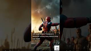 quotDeadpool amp Wolverine Every Marvel Movie Ranked 💥quot [upl. by Alton]