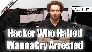 WannaCry White Hat Hacker Arrested After DEF CON The Facts So Far  Threat Wire [upl. by Munroe917]