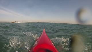 Scary Moment in a Sea Kayak [upl. by Lama]