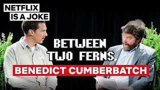 Benedict Cumberbatch Between Two Ferns with Zach Galifianakis  Netflix Is A Joke [upl. by Haukom340]