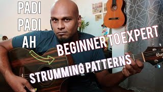 Guitar Strumming Beginner level to Expert  9 Strumming Patterns by Christopher Stanley [upl. by Allerie]