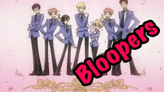 Ouran Highschool host club BLOOPERS  animatic [upl. by Tades]