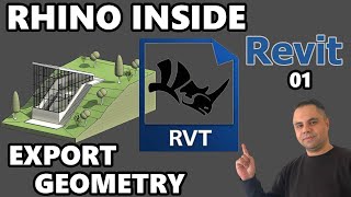 Rhino inside Revit 01 Export geometry [upl. by Bennet]