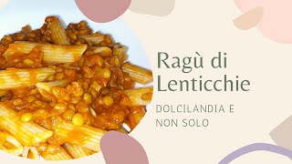 Ragù di lenticchie  Ricetta Veg con Monsieur cousine plus [upl. by Llerruj]