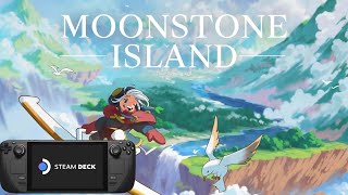 Moonstone Island Steam Deck Gameplay [upl. by Anetsirk6]