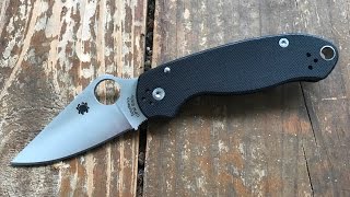 The Spyderco Para3 Pocketknife The Full Nick Shabazz Review [upl. by Nettie]