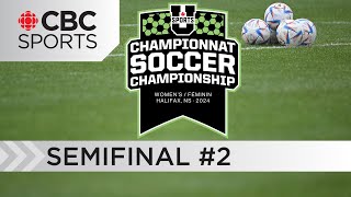 U Sports Womens Soccer Championship Semifinal  Cape Breton vs UBC  CBCSports [upl. by Mctyre]