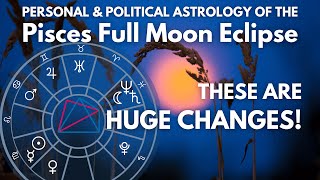 This is Huge Full Moon Lunar Eclipse in Pisces  September 2024 [upl. by Ecinreb]