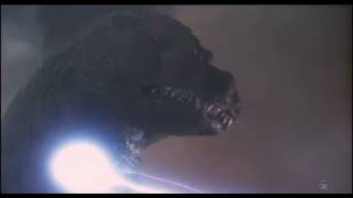 Godzilla vs king ghidorah 1991 Godzilla goes on a rampage through Sapporo Japanese version [upl. by Spatz651]