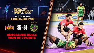 Bengaluru Bulls Make Stunning Comeback to Pip Patna Pirates  PKL 10 Highlights Match 62 [upl. by Luiza]