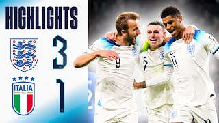 England 31 Italy  Kane amp Rashford Send England EURO 2024 Bound  Highlights [upl. by Rora]