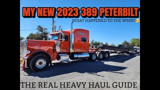 HEAVY HAUL61 MY NEW 2023 389 PETERBILT NEW REAL HEAVY HAUL GUIDE A MUST HAVE LINK BELOW [upl. by Enoyrt800]