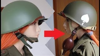 Tuto Transformation casque en para US ww2 [upl. by Trici]