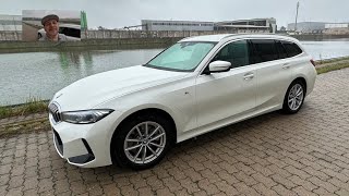 BMW 330e touring 330 e hybrid 3series Combi all new model G21 LCI walkaround and interior V1835 [upl. by Firmin912]