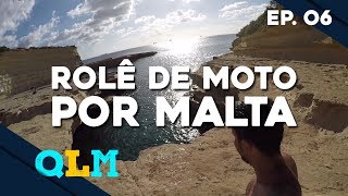 COMO É UM INTERCÂMBIO  Ep 6  Rolê de moto por Malta [upl. by Eilak622]