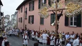 Belforte Monferrato 2016 processione festa patronale rotonda Sergio Franzone [upl. by Selassie]