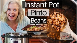 Instant Pot Pinto Beans  NO SOAKING necessary [upl. by Ravahs924]