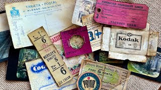 DIY Vintage Ephemera  Make Your Own Vintage Ephemera from Free Images Online [upl. by Irap]