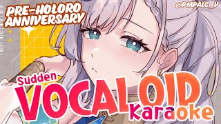 【ARCHIVED KARAOKE】Singing VOCALOID Songs Its HOLORO Week【Pavolia ReinehololiveID 2nd gen】 [upl. by Jarid731]