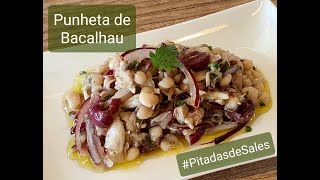 Punheta de Bacalhau com Fradinho  Pitadas de Sales [upl. by Naimaj]