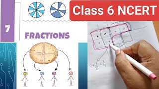 Fractions class 6 part 1  Ncert maths [upl. by Llerdnad177]