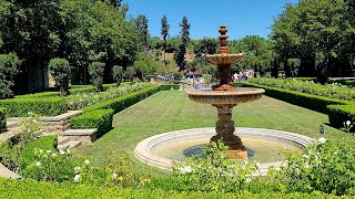 Walking tour of the haunted Greystone Mansion and Gardens in Beverly Hills California [upl. by Regazzi989]