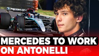 Mercedes needs to work on Antonelli after crash  GPFans F1 News [upl. by Rhett]