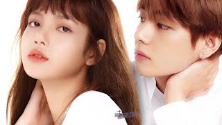 BTS Taehyung amp Lisa BLACKPINK  Taelice moments SMA2018 Fullver [upl. by Ecyar]