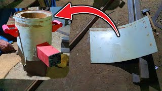 How To Make a Highly Efficient Wood Stove With a Fan  Homemade Wood Stove With a Fan [upl. by Ammon]