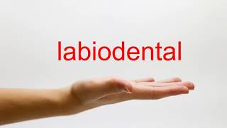 How to Pronounce labiodental  American English [upl. by Ordnael]