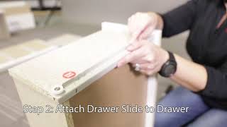 How to Install a Drawer Slide [upl. by Hazlip]