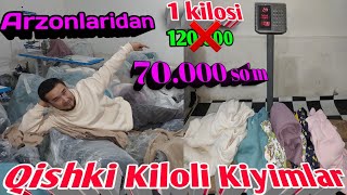 Qishki Sezonga Kiloli Trikotaj Kiyimlari 70000 som 1 kilosi Shoshiling [upl. by Short]