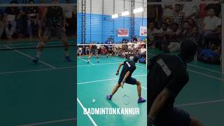 Backhand amp Forehand smash at the same time 🔥🤯🥵 shorts badminton backhand no [upl. by Itirahc]