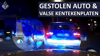 Gestolen auto amp valse kentekenplaten  Verdachten aangehouden  Politie [upl. by Howes]