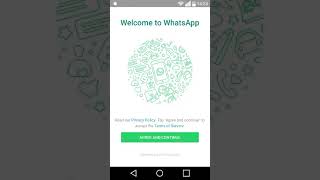 How to Download and Install WhatsApp  Mobile Phone  2022 [upl. by Pfosi580]