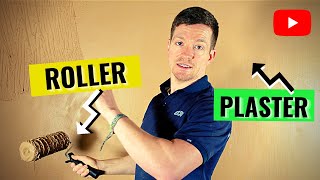 Learn How To Plaster A Wall ROLLER METHOD REVEALED  Plastering For Beginners [upl. by Noman]