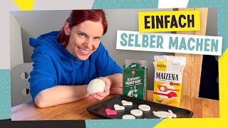 Lufttrocknende Modelliermasse selber machen mit diesem Kaltporzellan Rezept [upl. by Ntsud]