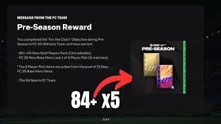 Jeg åbner mine 4 Div Rivals Rewards og mine PreSeason Rewards [upl. by Clapp]