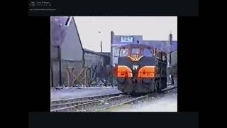 Irish Rail Last days of operations at Dundalks Barracks st yard [upl. by Stevy636]