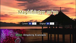 Maghihintay Sa’yo  Dingdong Avanzado Karaoke Version [upl. by Ayahs]