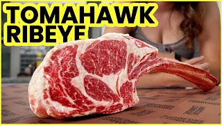 How To Cook Tomahawk Steak at Home [upl. by Halfdan]