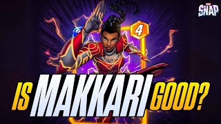 A BRUTALLY HONEST REVIEW of MAKKARI Marvel Snap First Impressions [upl. by Kezer614]