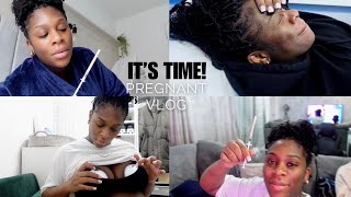 PREGNANCY VLOG 6  COLOSTRUM HARVESTING INDUCING MY LABOUR NATURALLY WATCH ME GET A SWEEP OVER IT [upl. by Mathian]