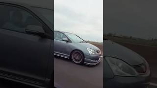 Honda Civic EP3 Type R 🔉  HKS exhaust system  tegiwa carbon intake youtubeshorts ep3 vtec [upl. by Ahsoem357]