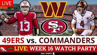 49ers vs Commanders LIVE Streaming Scoreboard Free PlayByPlay HighlightsStats NFL Week 16 [upl. by Groark939]