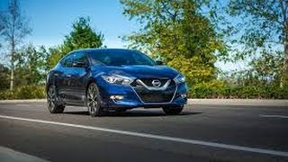 2016 NISSAN MAXIMA PLATINUM and SV REVIEW [upl. by Ynafets]