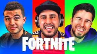 Challenge con Willyrex y bysTaXx en Fortnite [upl. by Rowell314]